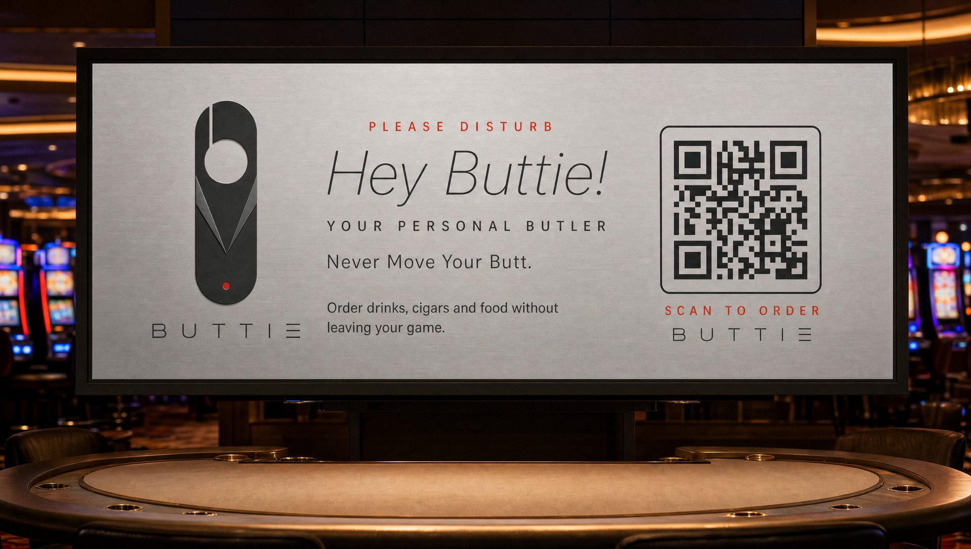 Buttie ad, casino titanium